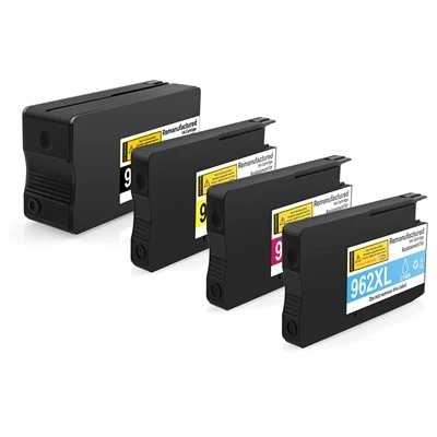 HP OfficeJet printerlari uchun 962XL qayta ishlab chiqarilgan siyoh kartriji